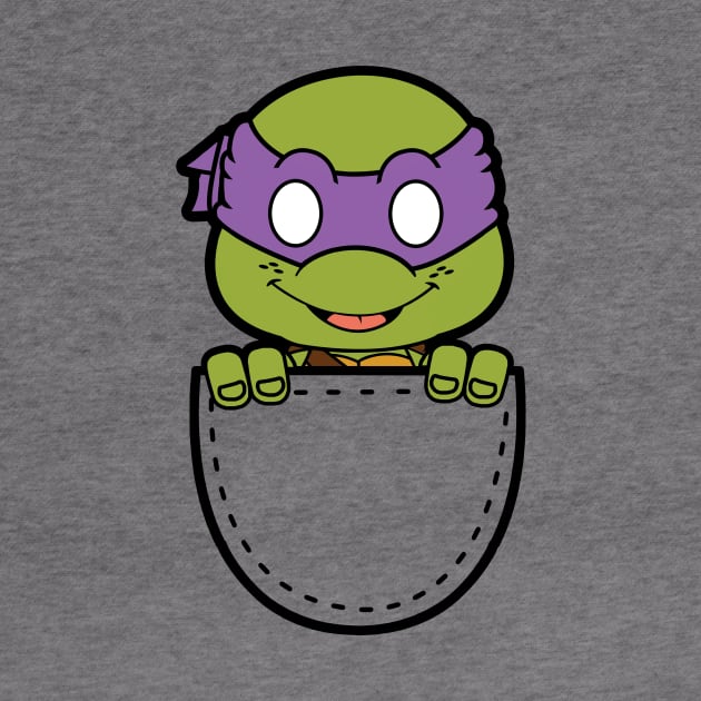 donatello in the pocket by liora natalia